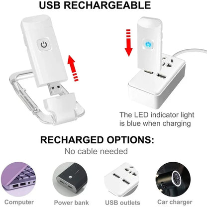 Mini Light Reading Clip Light