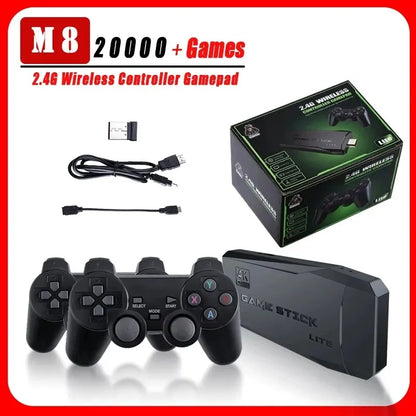 Ultimate Game Console with 20,000+ Games & Wireless Controllers – Perfect Christmas Gift