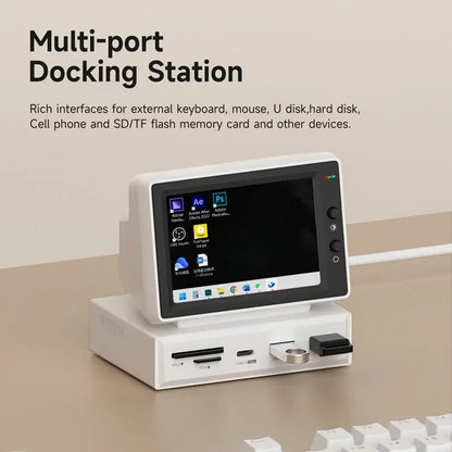 Mini 3.5" PC Display for PC & Laptop with USB-C Hub